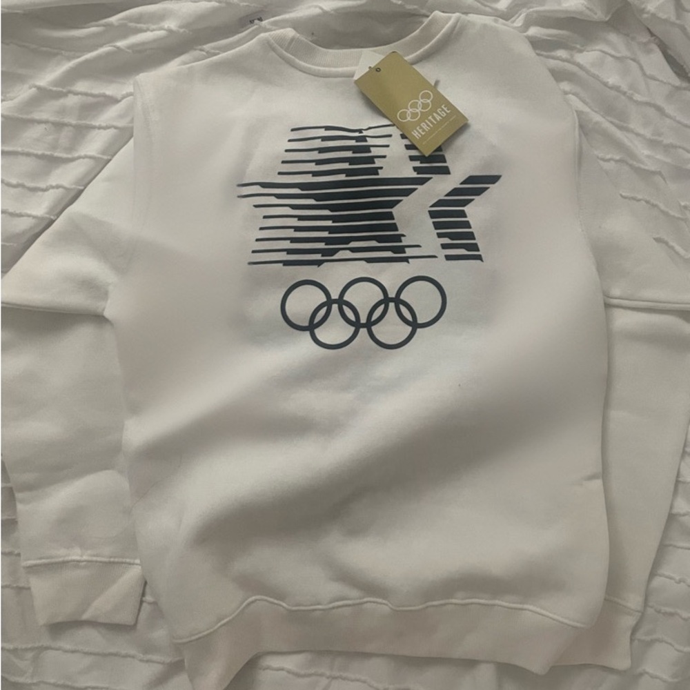 Olympics Los Angeles oversized crewneck sweatshirt